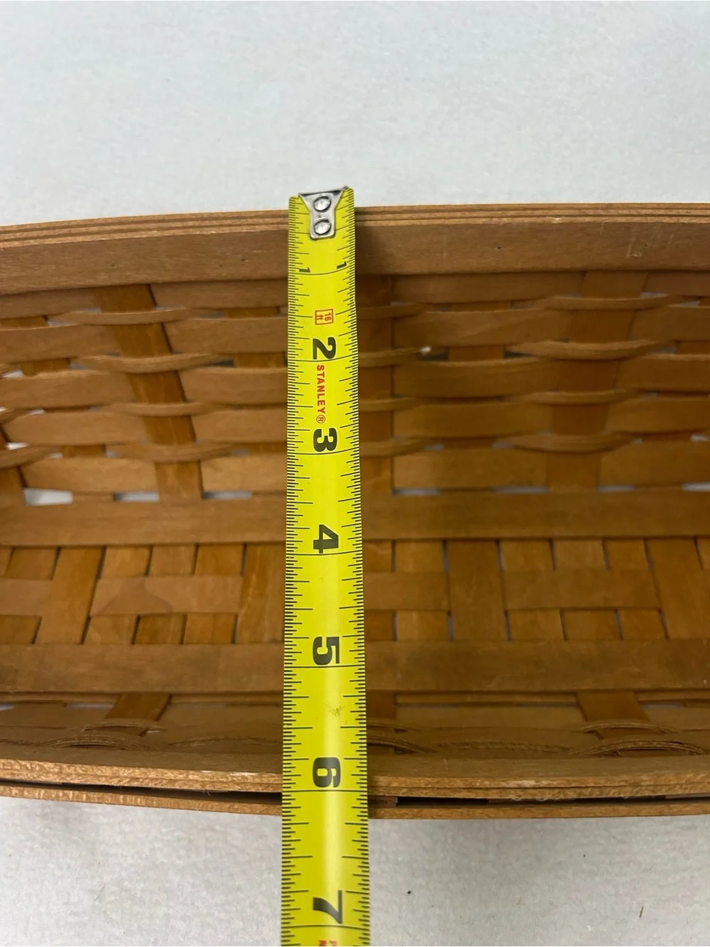 Longaberger 2009 Mail & Bill Organizer with horseshoe tie-on